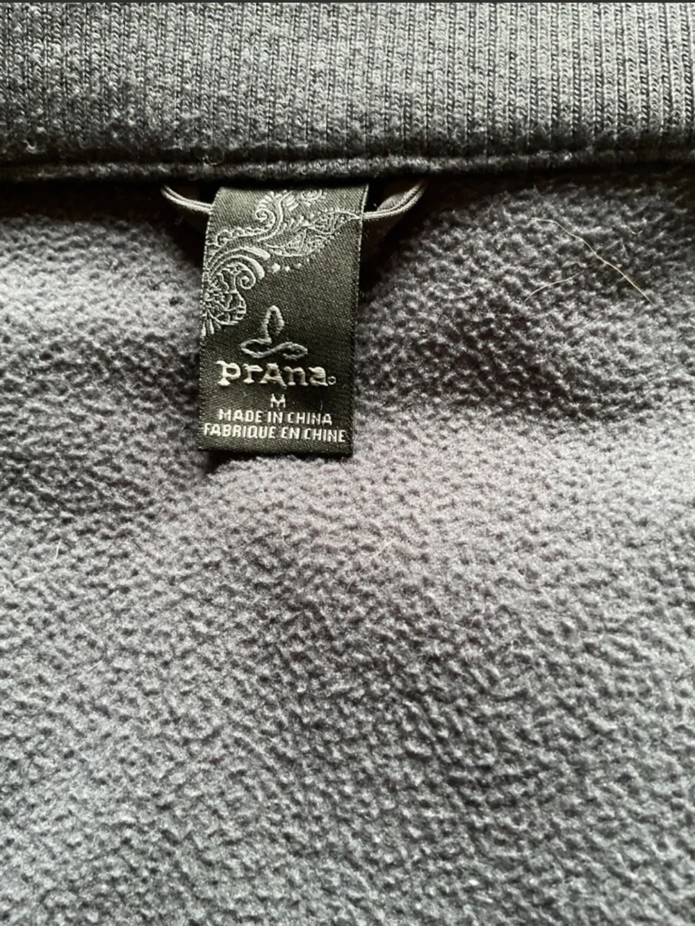PrAna Martina Jacket Coat Gray Medium Soft Shell - Picture 10 of 11
